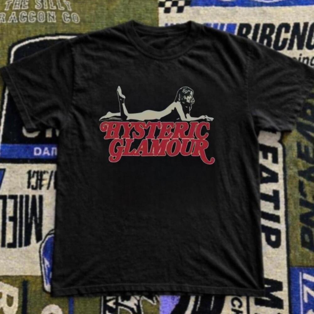 Gildan Black T-Shirt, Hysteric Glamour Black Graphic Tee